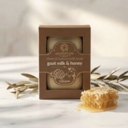 'Luxury' Olivenölseife mit Ziegenmilch und Honig 100gr