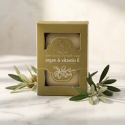 'Luxus' Olivenölseife Argan & Vitamin E 100gr