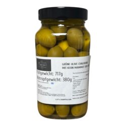 Grüne Oliven Chalkidiki 380g Abtropfgewicht
